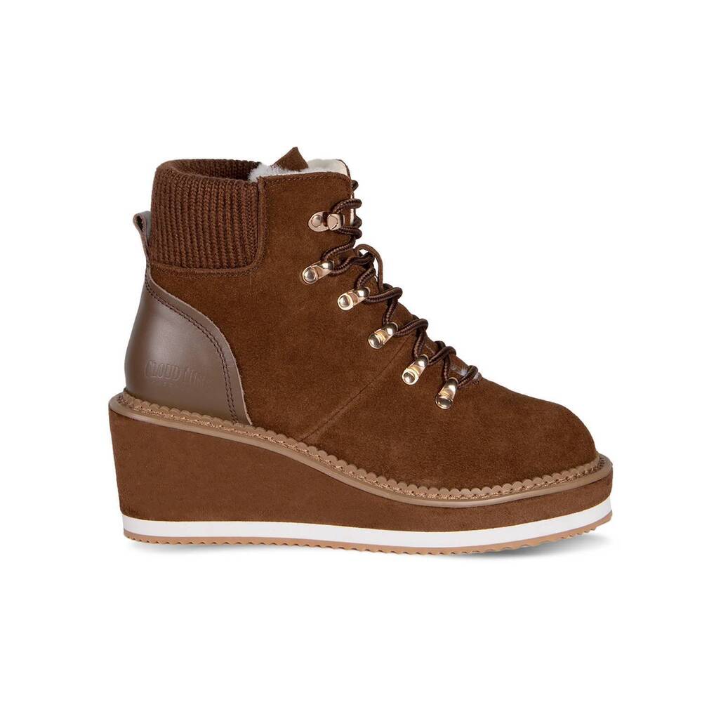 NEW CLOUD NINE women's melanie boots in chocolate